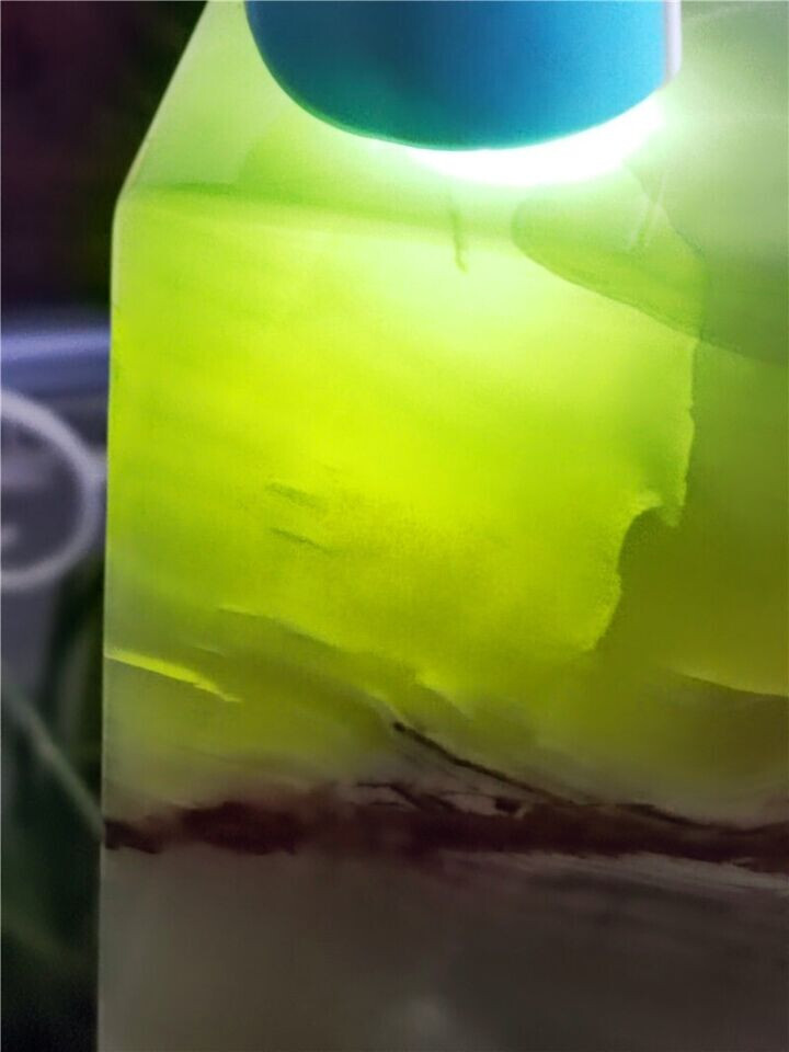 43 lb Natural Green Jade Cube Specimen Healing Afghanistan #C2