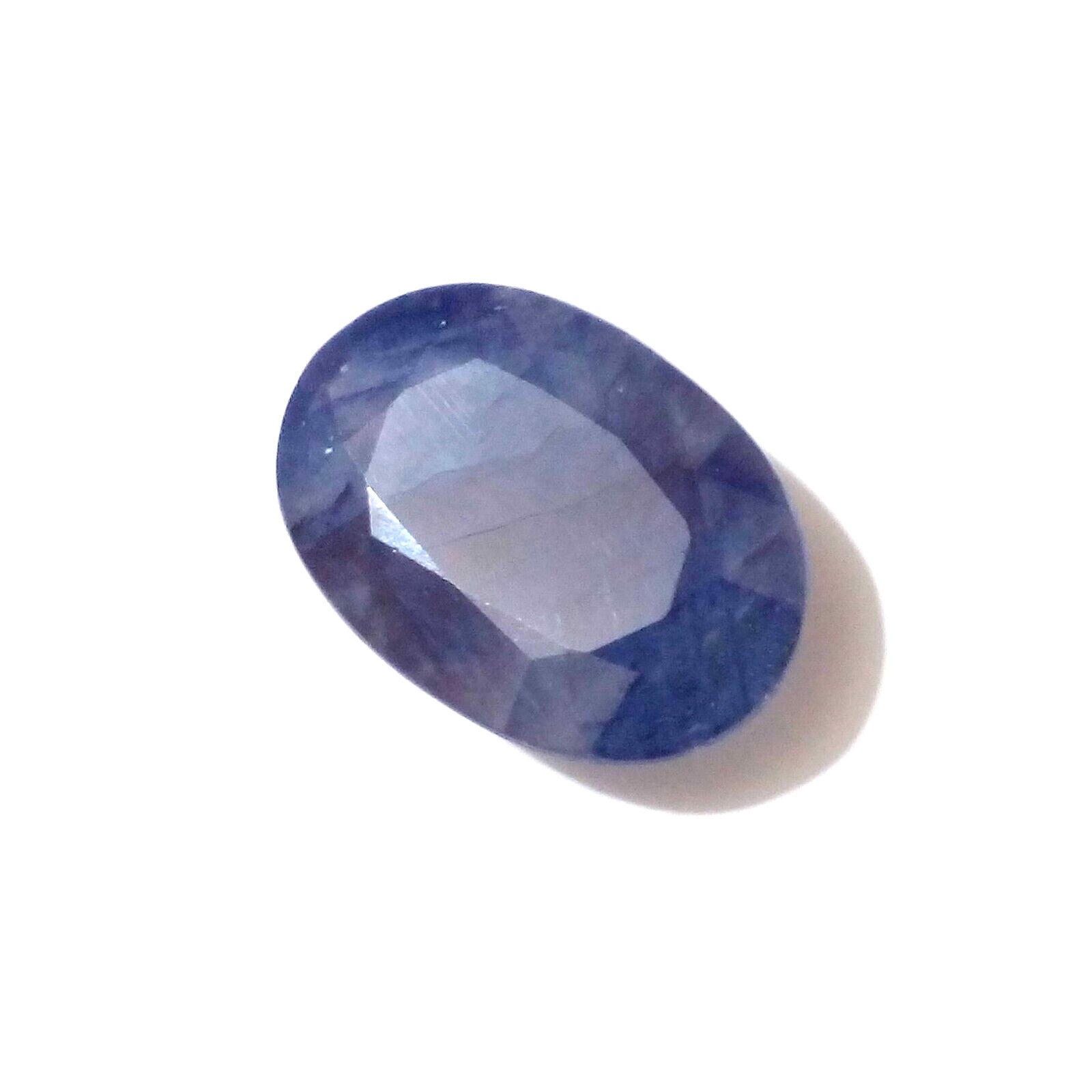 100%Natural Ultimate Blue Sapphire Oval Shape 6.39 Crt Faceted Loose Gemstone
