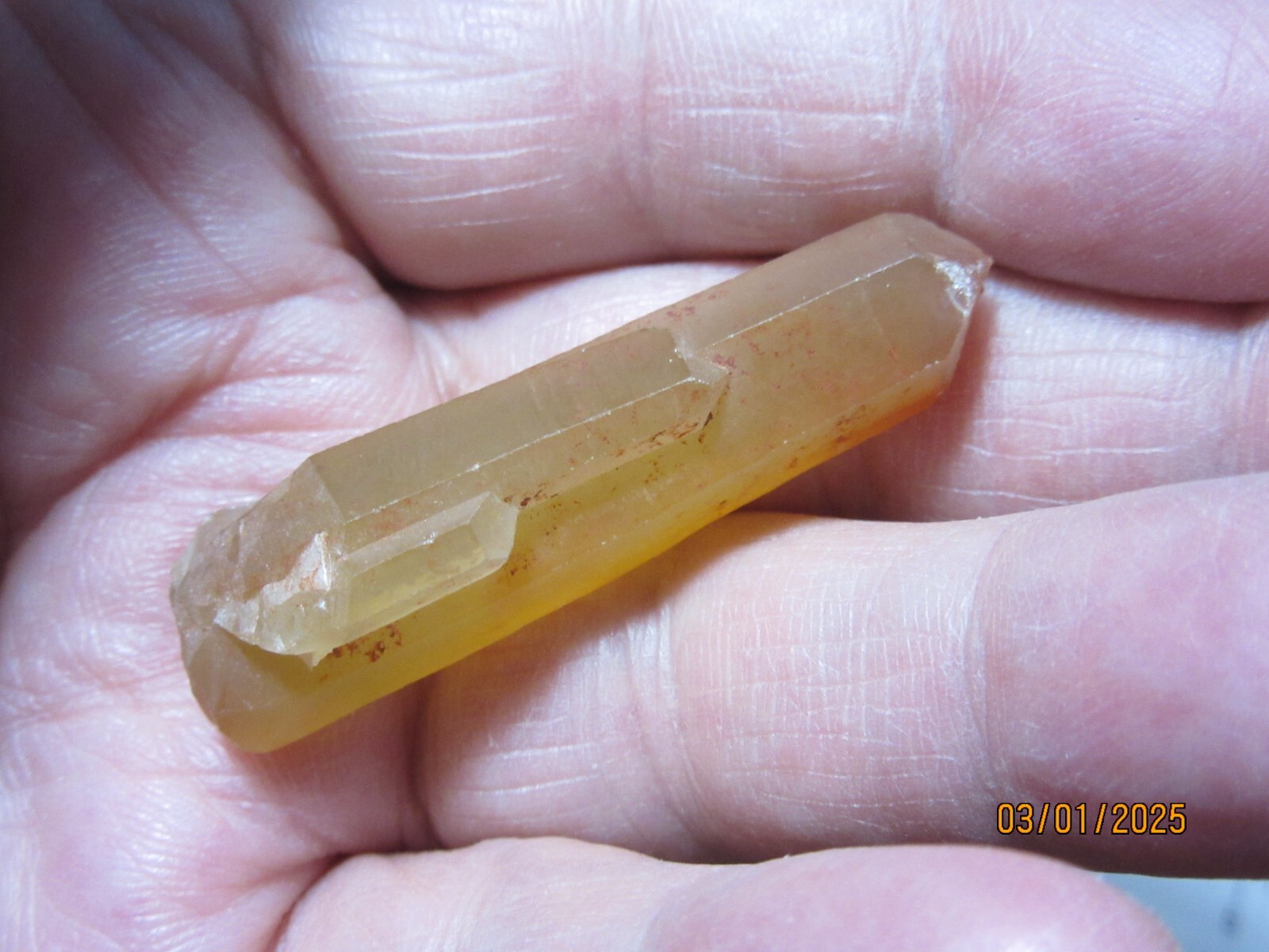 Natural Red Hematoid Quartz Point 1 7/8″ Collectible RHQPC-7s