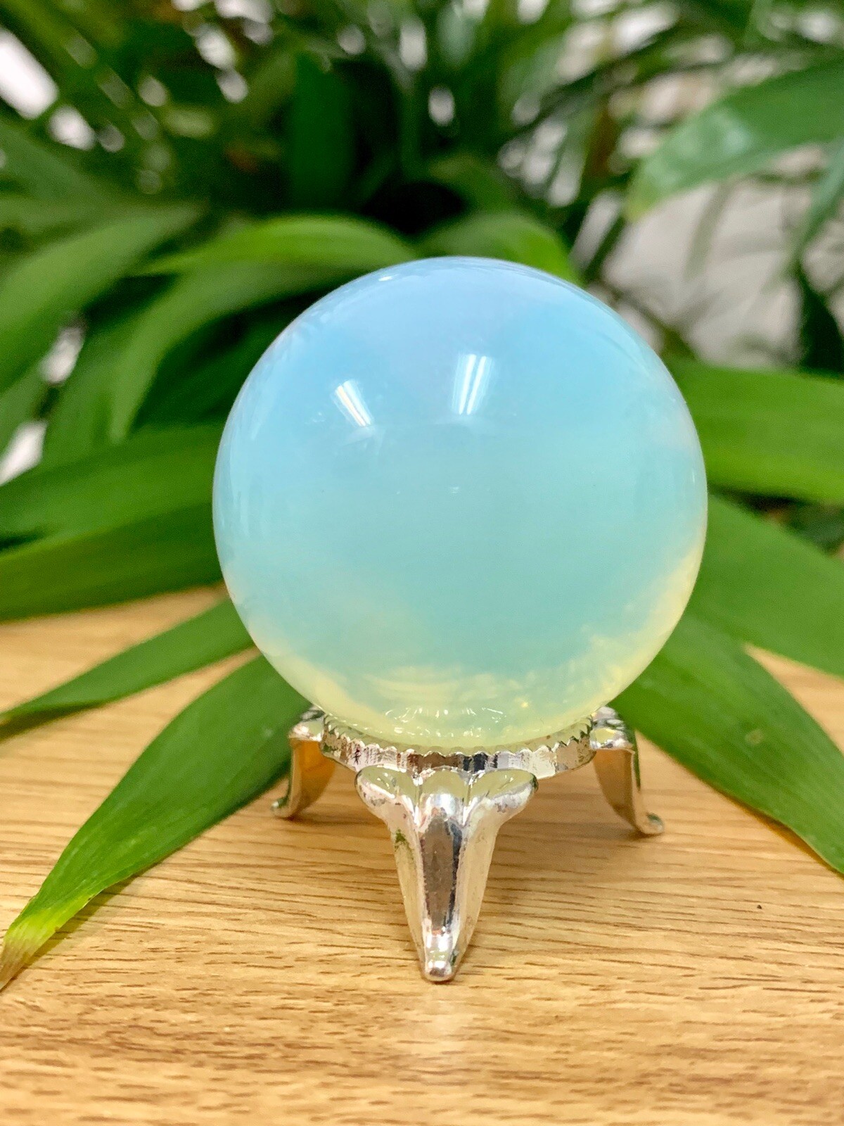40mm Opalite Sphere Opalite Crystal Ball Gemstone Specimen Reiki Chakra Wicca