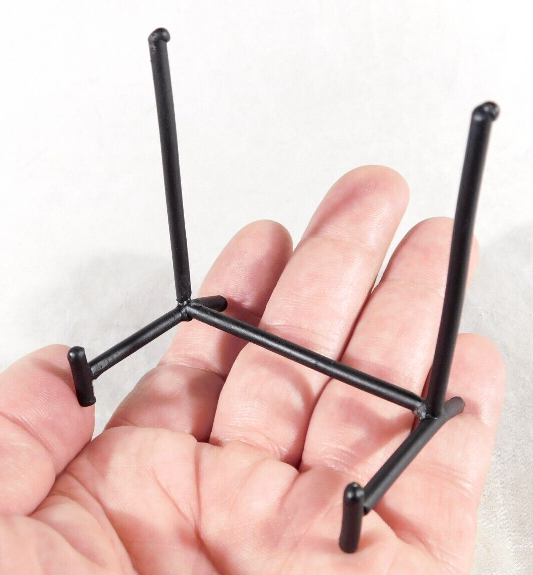 Easel Display Stand Metal Black Color Small Size