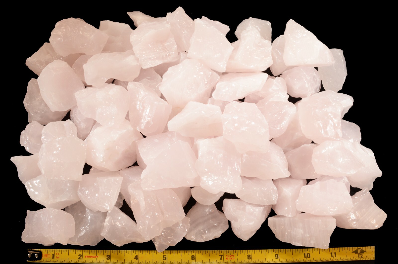 Pink Calcite 1 1/2″ Mangano Fluorescent Rock Mineral Specimen Healing Crystal