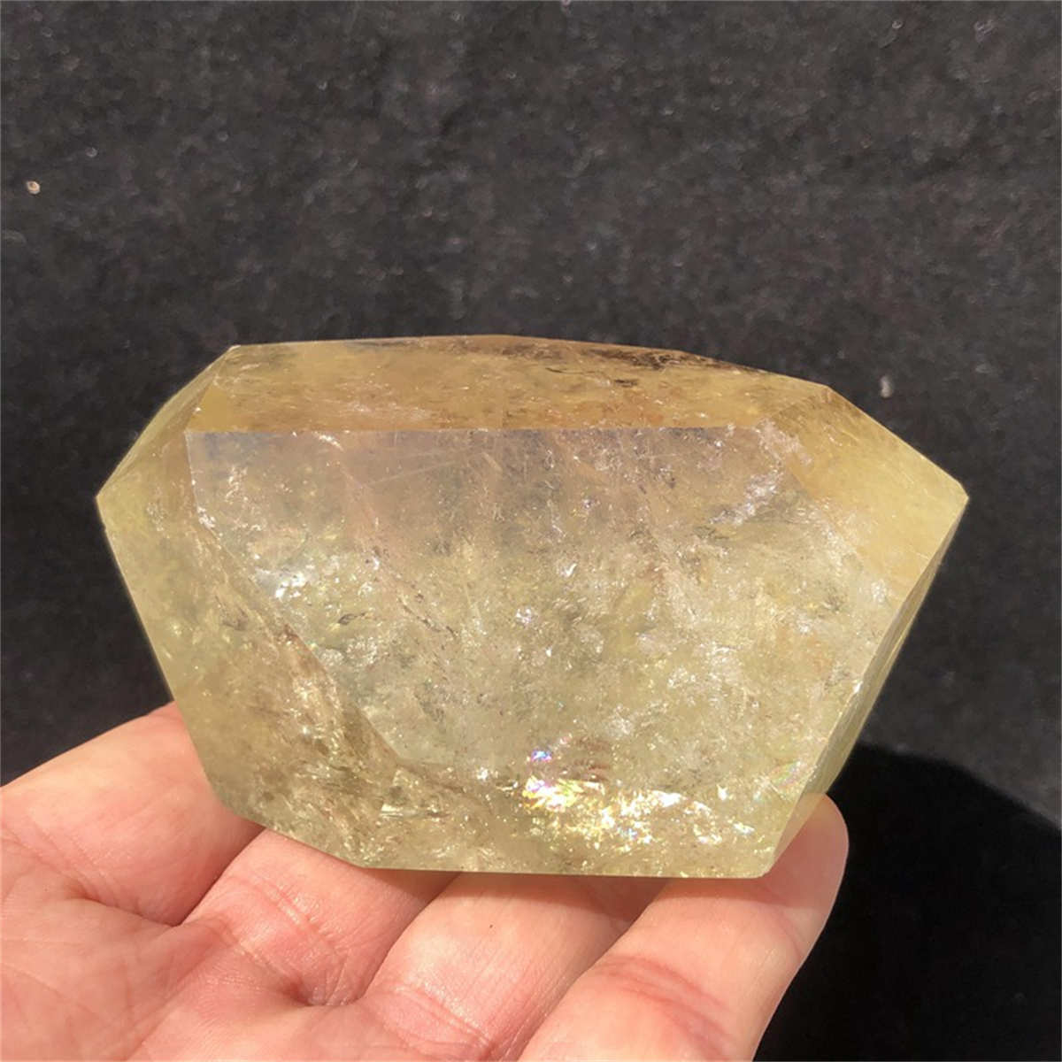 40g Natural Smoky Citrine Mineral Quartz Crystal Mineral Reiki healing