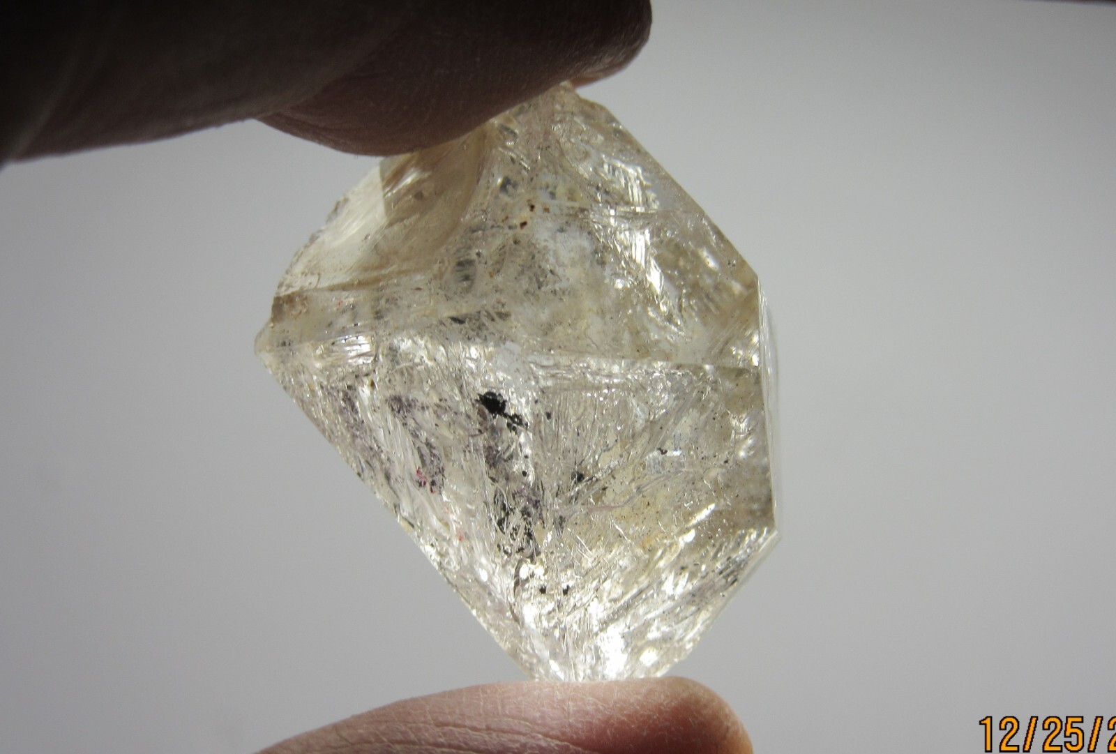 Natural Herkimer Diamond Quartz 1 5/16″ Crystal Herkimer, NY Reiki NHDQC-6