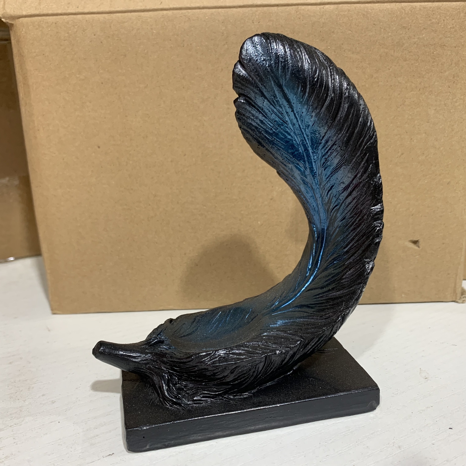 Feather Snake Reality Sphere bracket base natural Crystal ball holder
