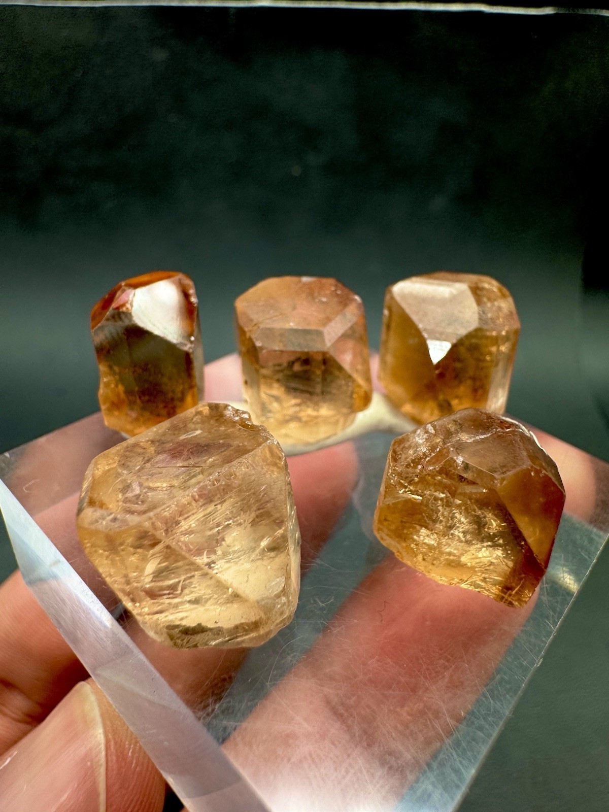 Natural 5 Pieces Topaz Crystal, Specimen 155 Carats @ Mineral Specimens