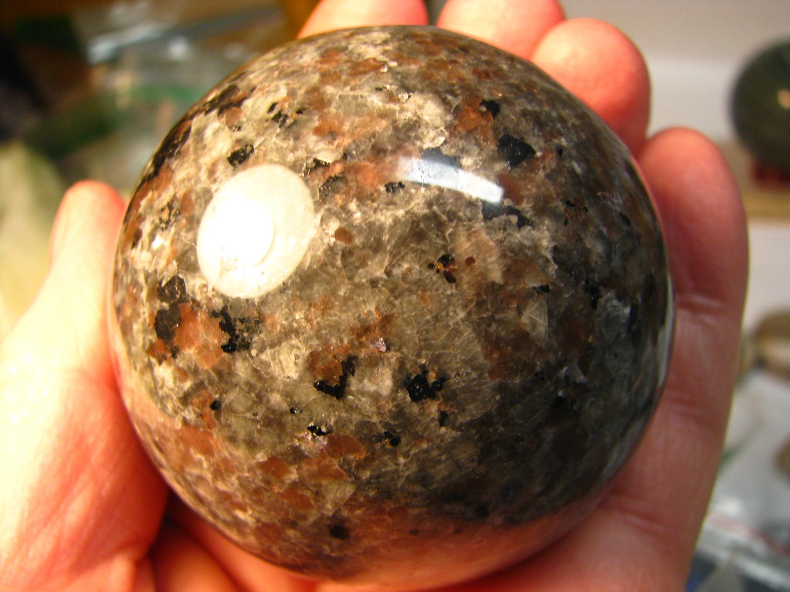 2.97lbs 3 SPHERES 1.1lb VERDE ANDEER 1lb SMOKY QUARTZ YOOPER W/STANDS BRAZIL#328