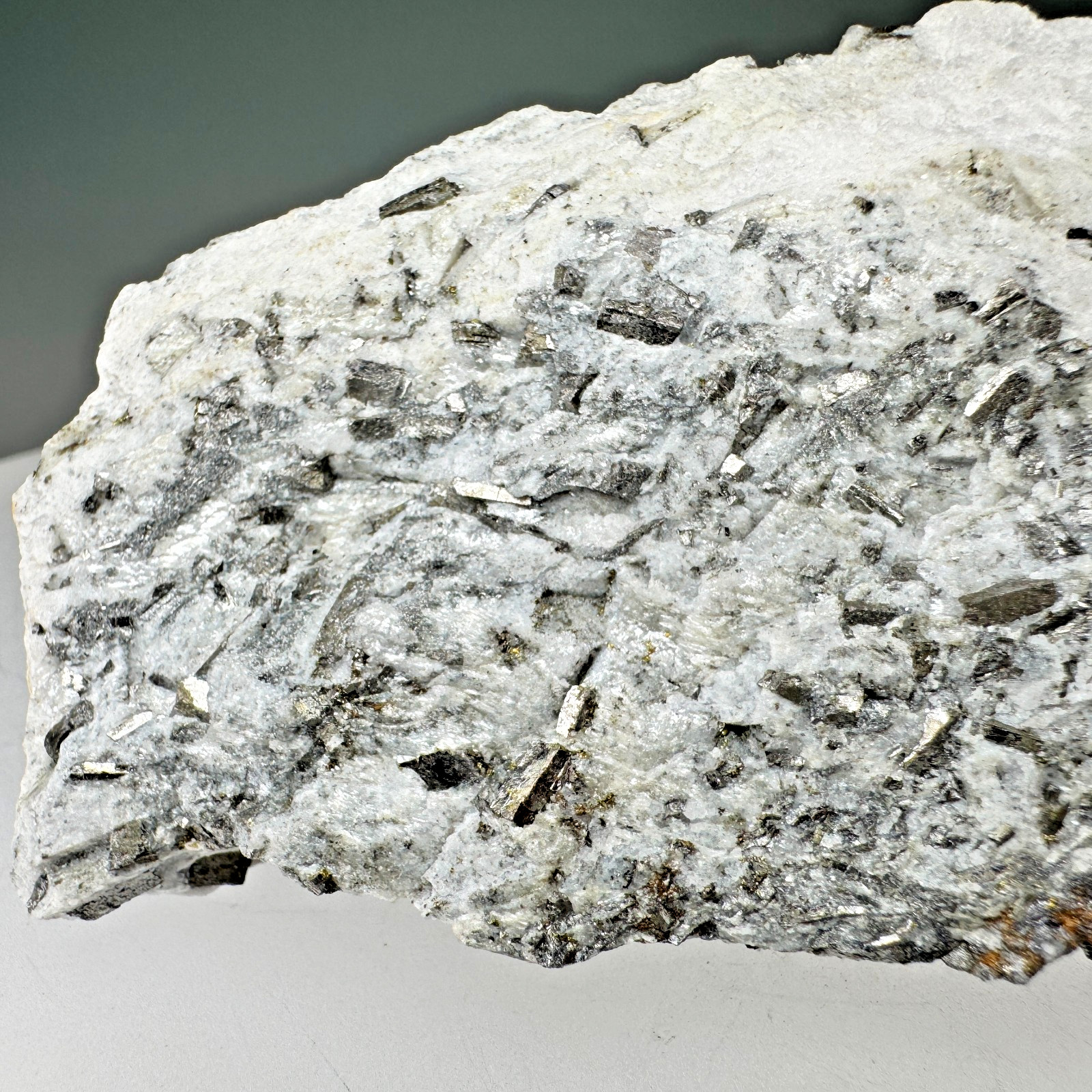 Nice Arsenopyrite Crystals: Wald tunnel, A9 Motorway tunnels, Styria, Austria