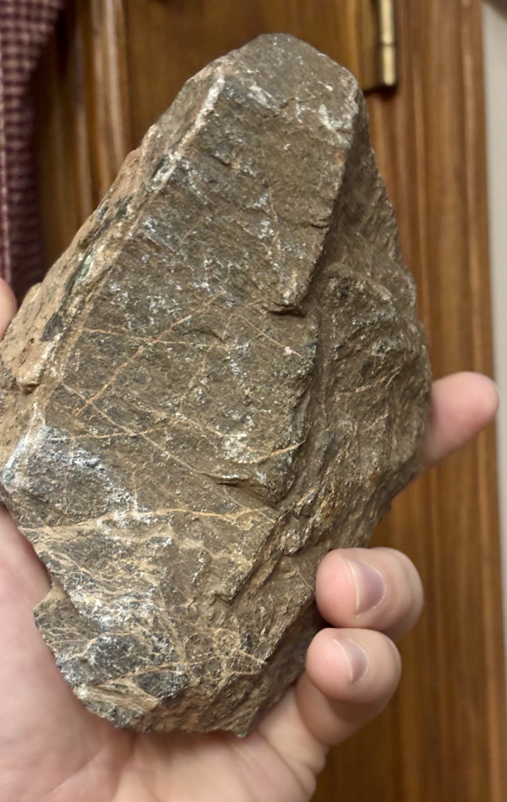 Scarce Antique Verde In Matrix From Michigan – 3lbs 6+ Oz – Lapidary Or Display