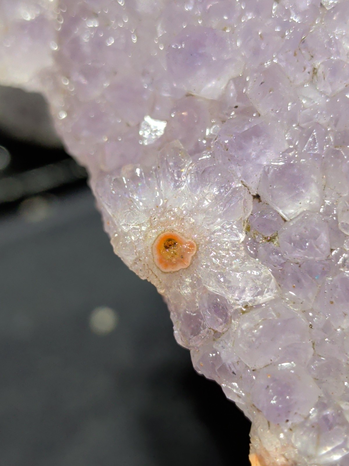 Amethyst Lavender w/ Flower Like Formations Crystal Specimen (3.7oz)