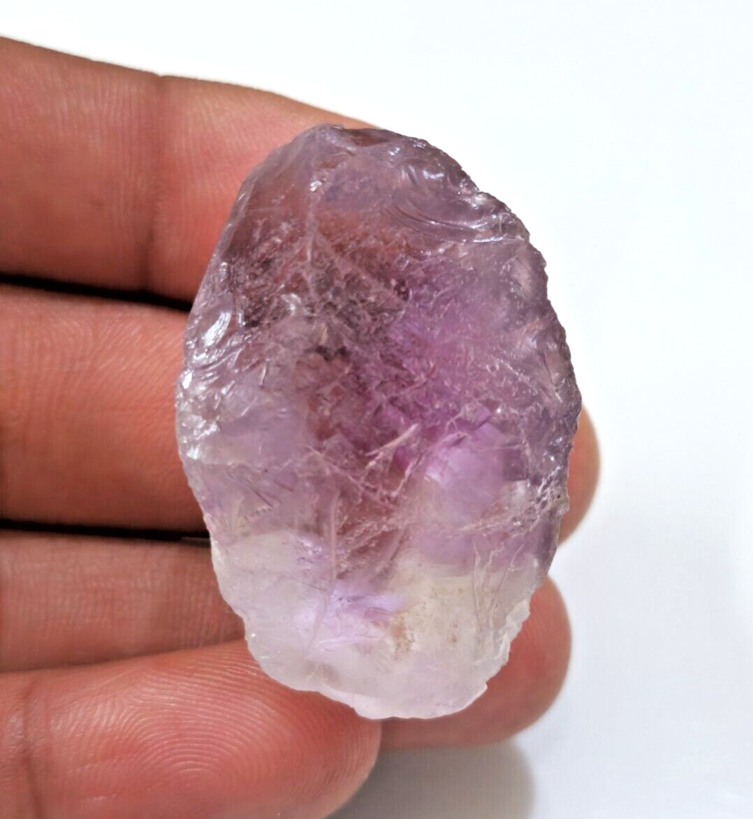Top Unique 100% Pink Amethyst Raw 150 Crt Amethyst Crystal Rough Making Jewelry