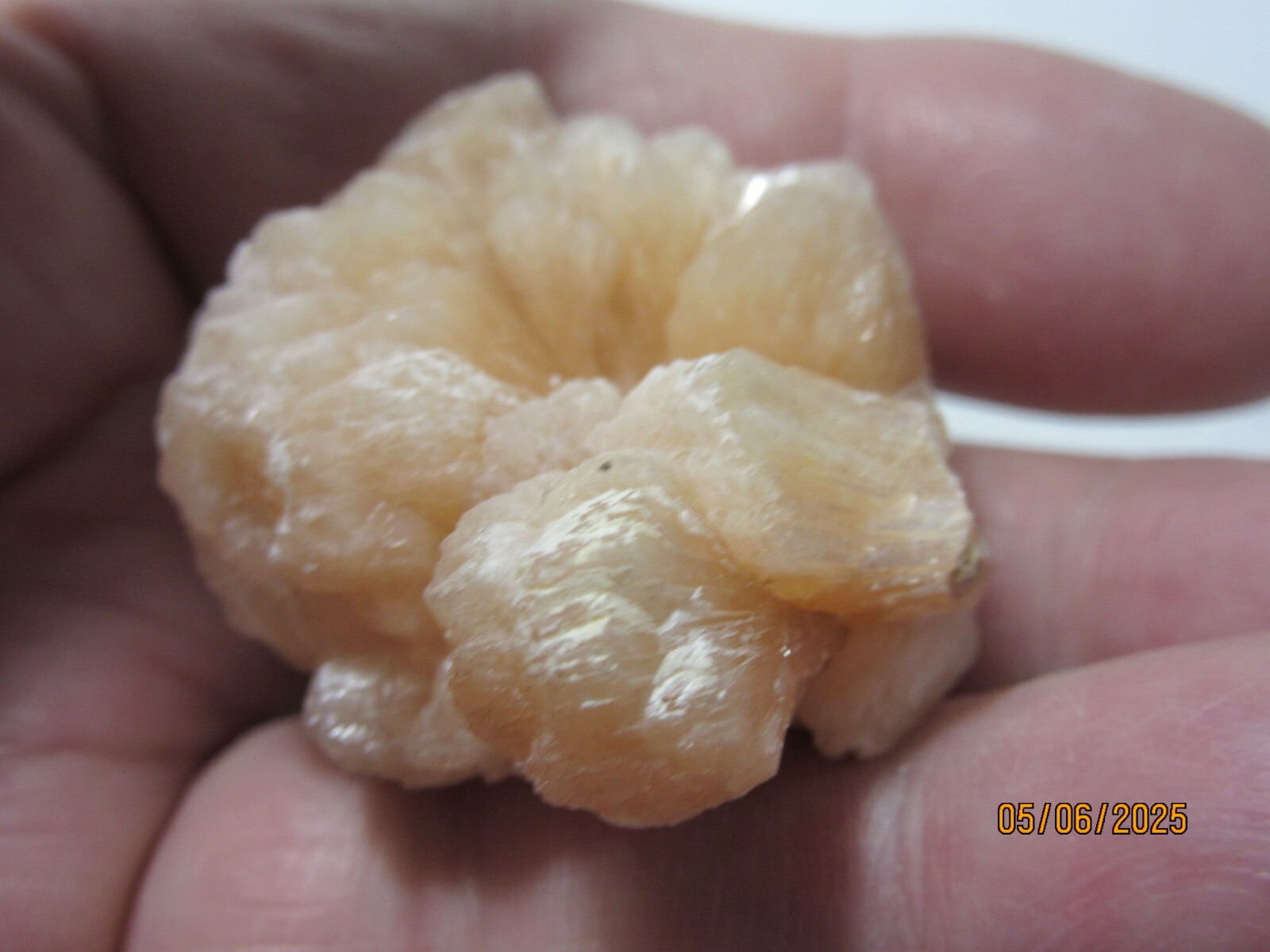 Pink Heulandite 1 5/8″ Quartz Cluster Collectible PHCMC-2s-145
