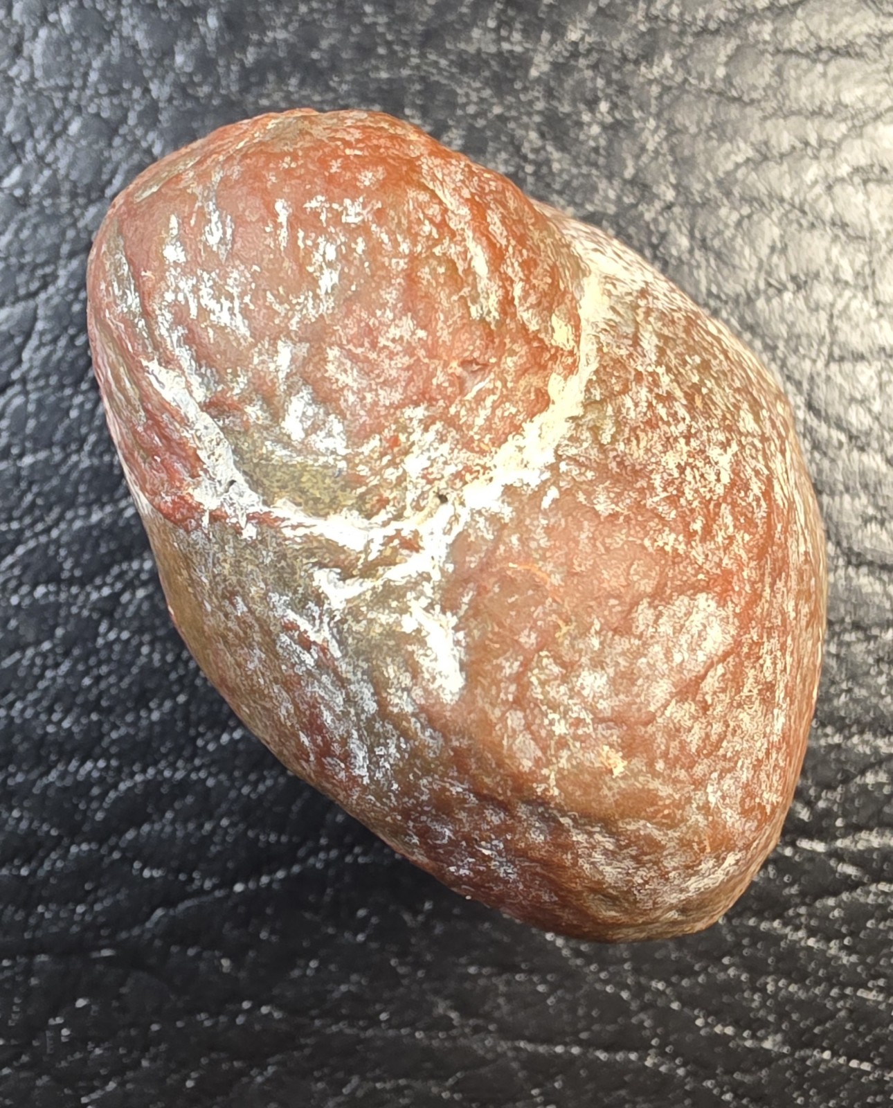 2 Kentucky Agate Display Specimens-Yellow/orange and Maroon Polished Face # S-62