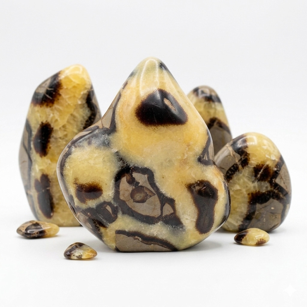 5 KG (11 lb) Yellow Septarian Freeform Bulk Lot