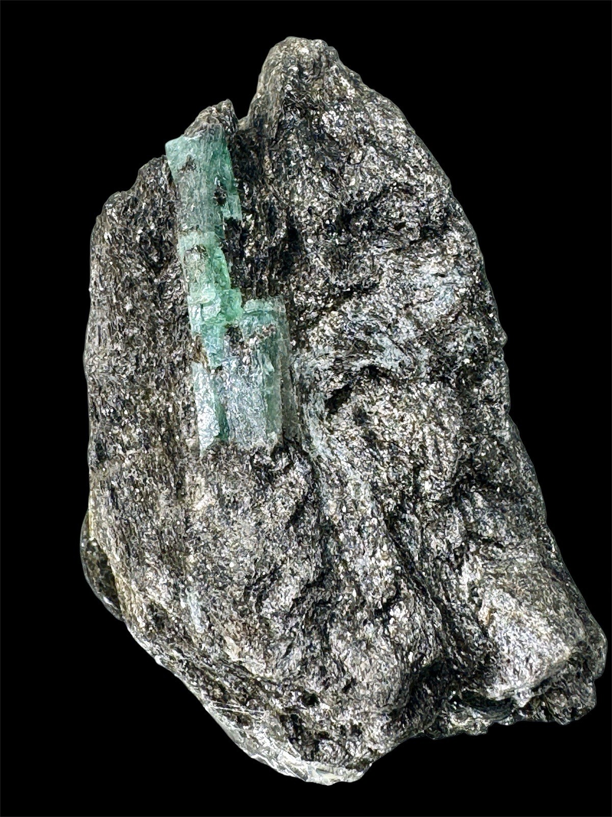 Rare BERYL var. EMERALD (in matrix!) 8Habach Valley, Salzburg, Austria*