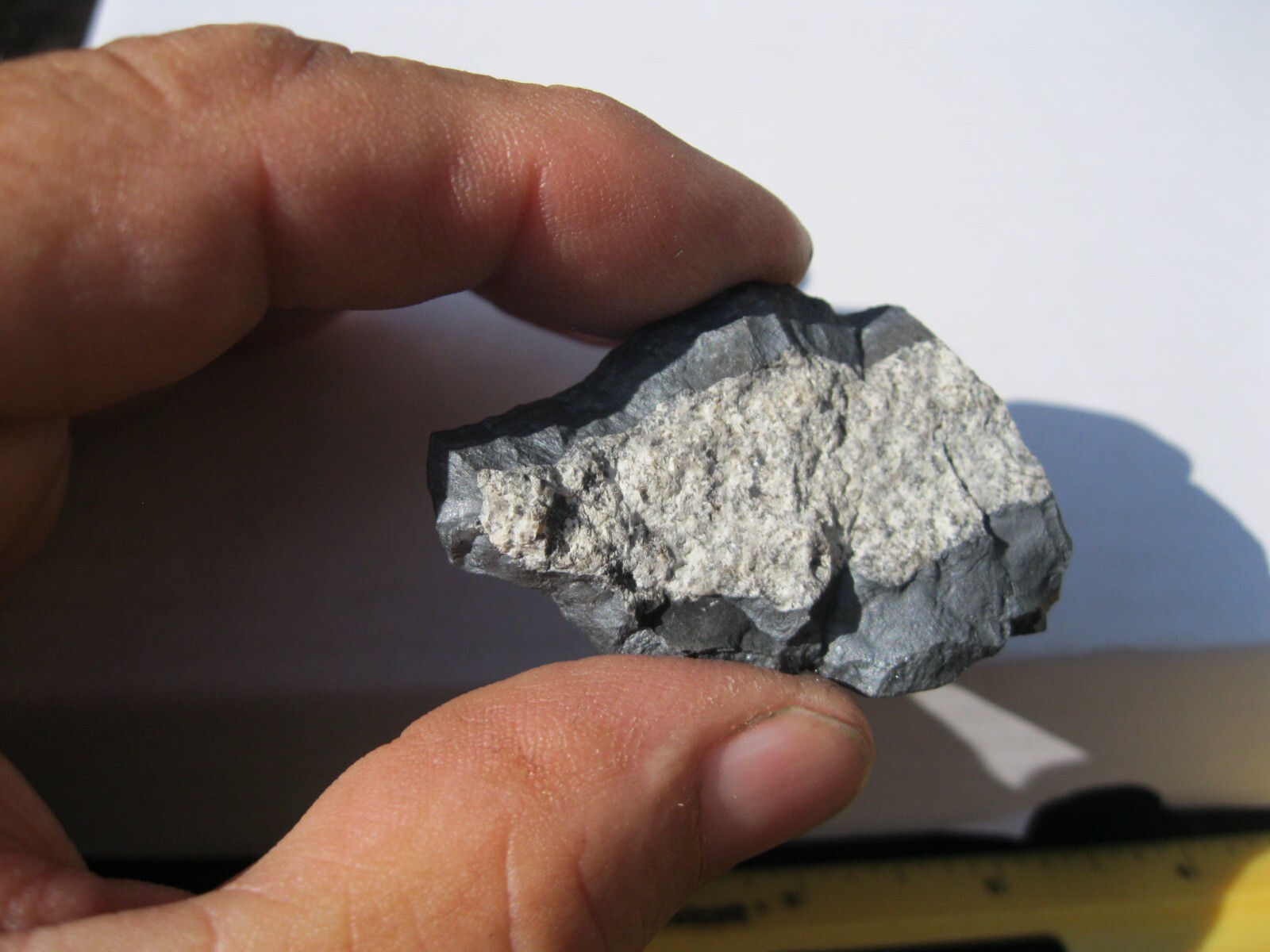 VELVET PYROLUCITE, Crystal, mineral, 2 1/4 X 1 1/4 X 3/8″ 1.2 oz. / 33 g.