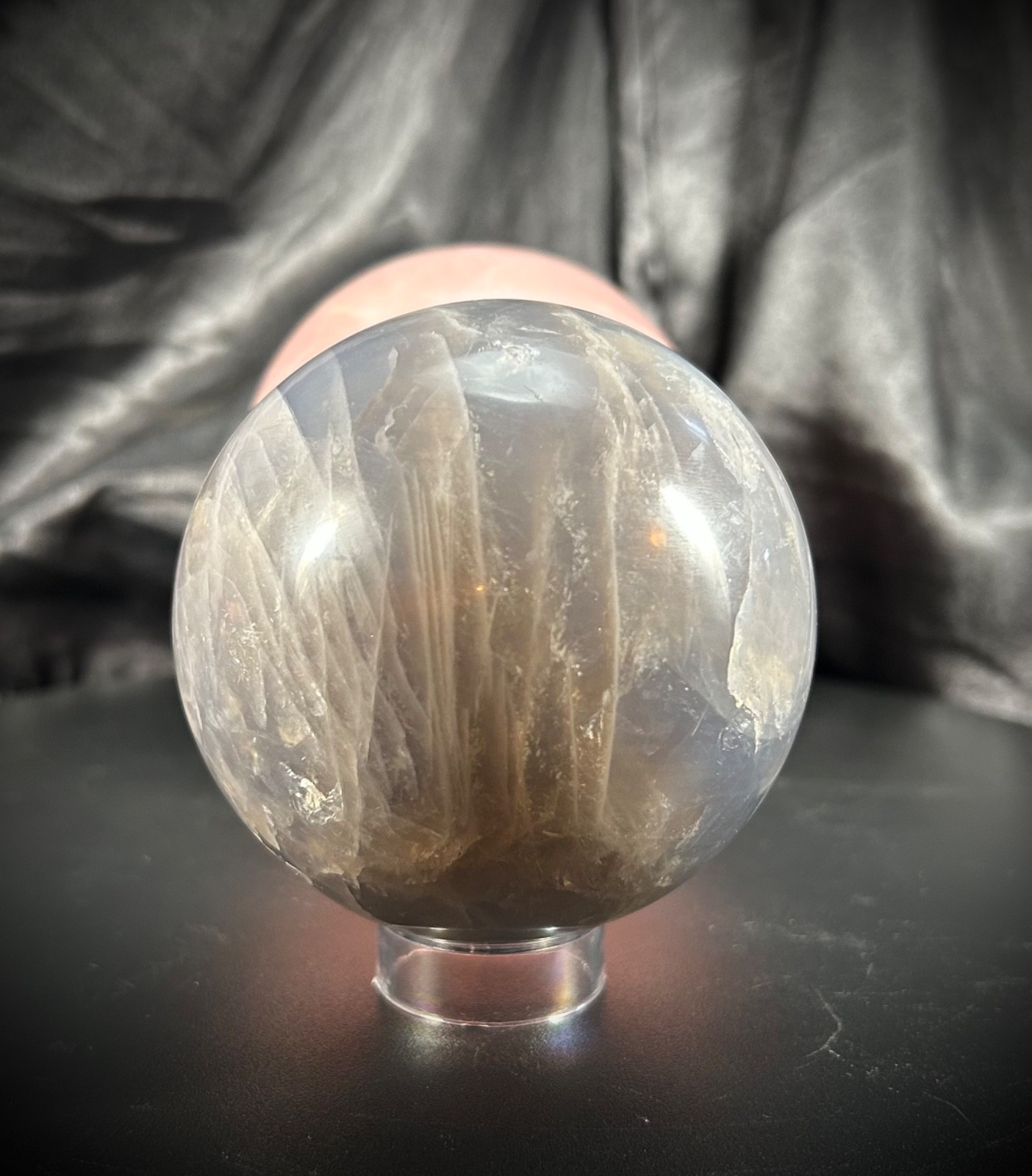 Perfectly Imperfect SALE! Blue Rose and Rose Quartz Spheres (See Details)