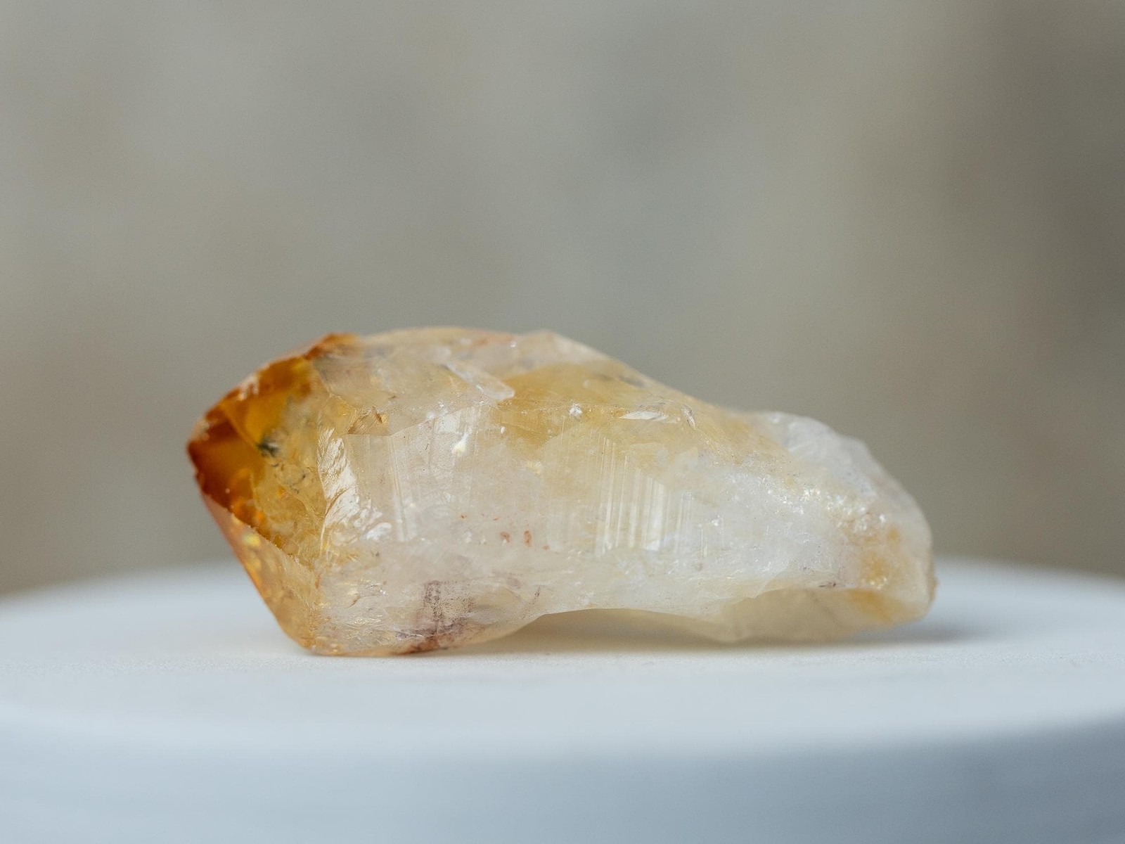 Citrine Raw Point Stone Natural Rough Crystal Collector Gift Sold Per Ounce