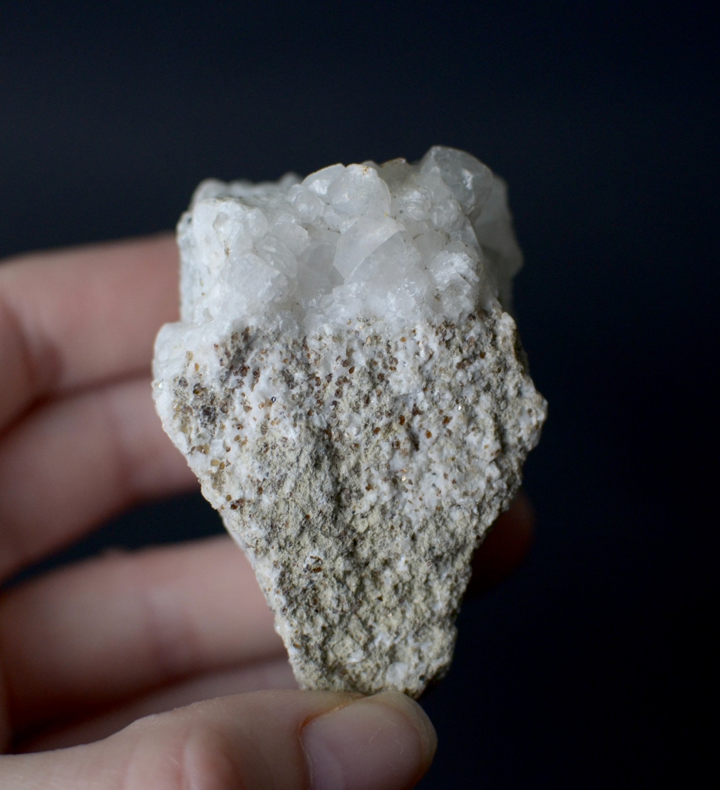UV Reactive Calcite on Matrix | Fluorescent Mineral Specimen