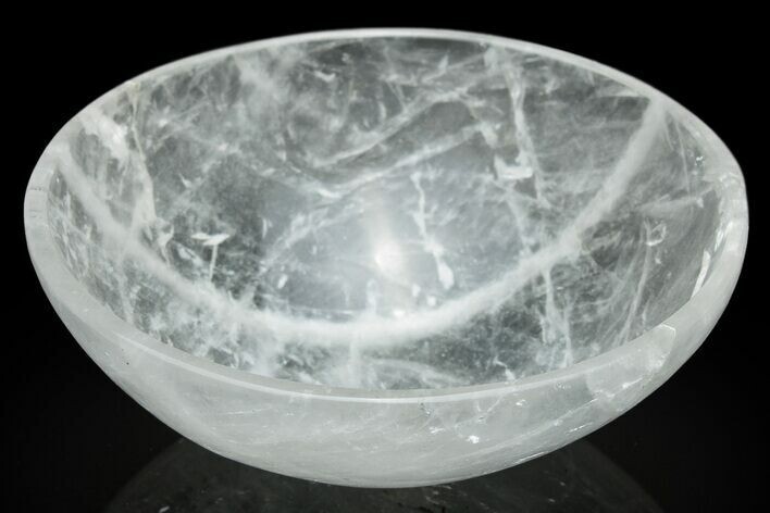 3 Inches CLEAR QUARTZ Bowl Crystal Bowl Hand Carved Bowl Gemstone Healing Bowl