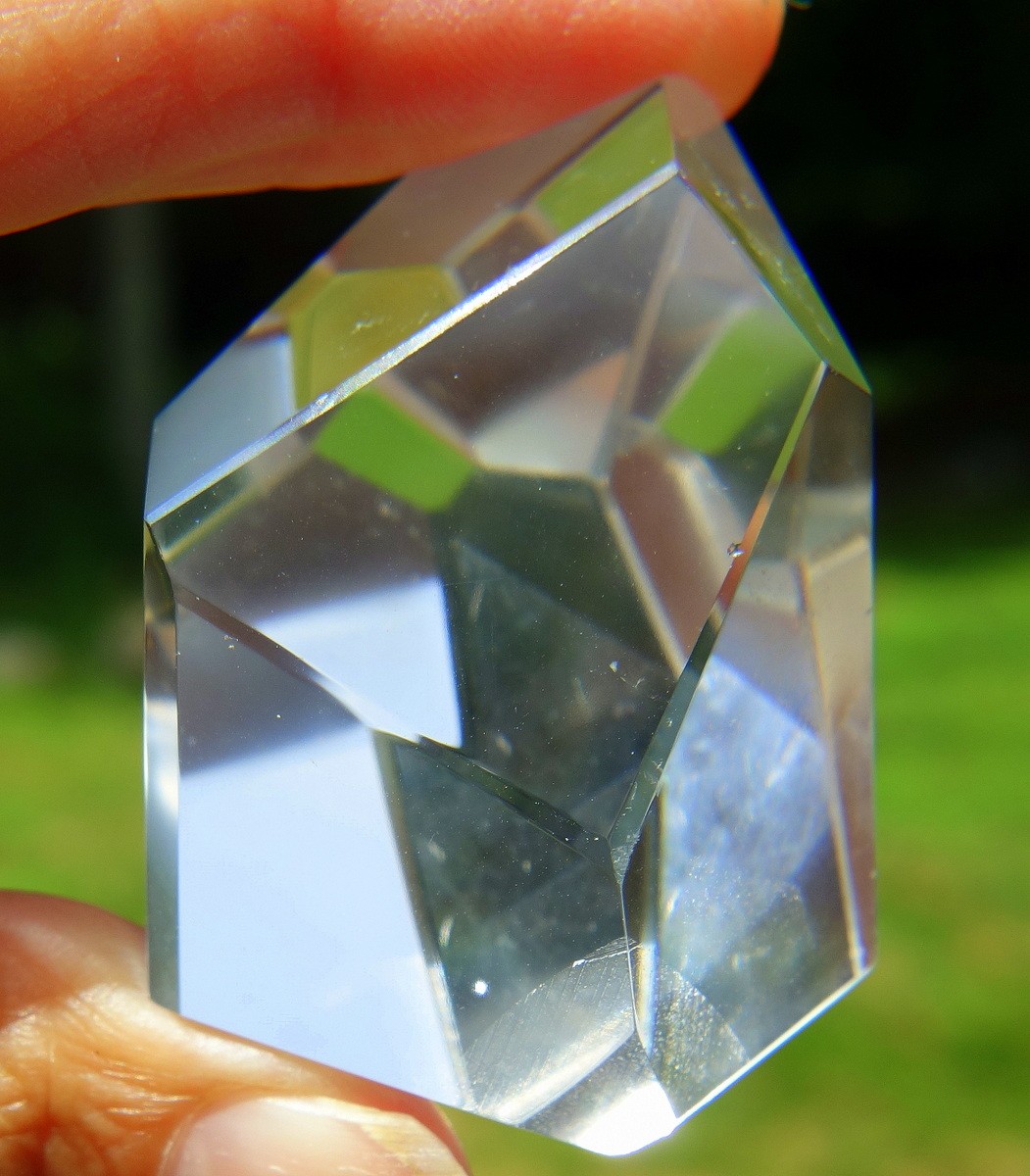 Polished Lemurian Quartz Free Form Crystal Portal
