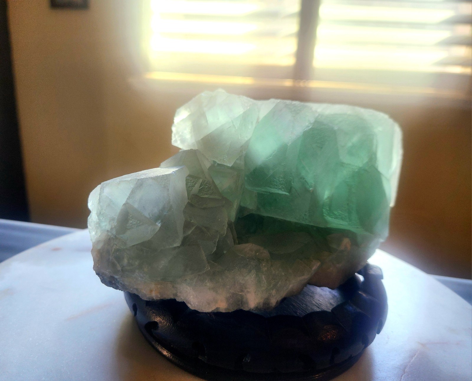 8 lb Cubic Flourite – Hardin County Cave-In Rock Specimen