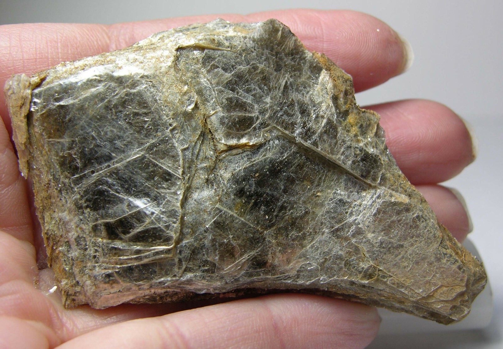 #7 Coastville Pa USA 2 15/16 in. 100% Natural Raw Silver Mica Specimen 75.00mm