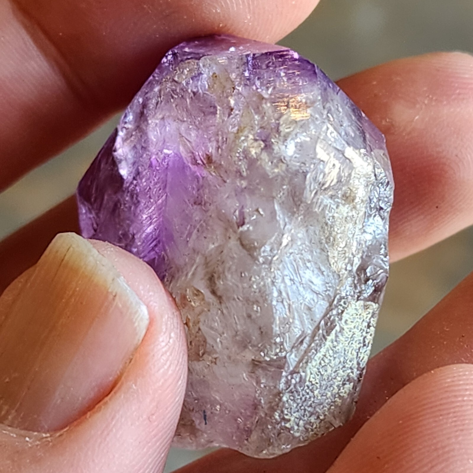 A CHOICE Glassy Gemmy Purple Amethyst crystal from KEDON, Ural, Russia Siberia