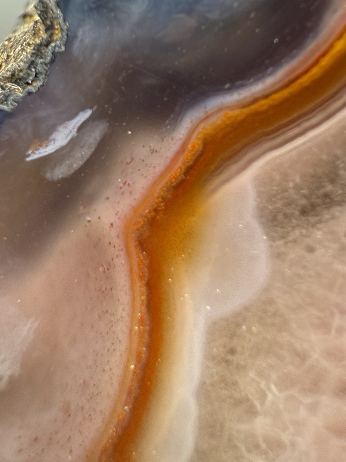 SEE VIDEO High-Grade Multicolor Moroccan Agate | High Atlas | Collector Specimen