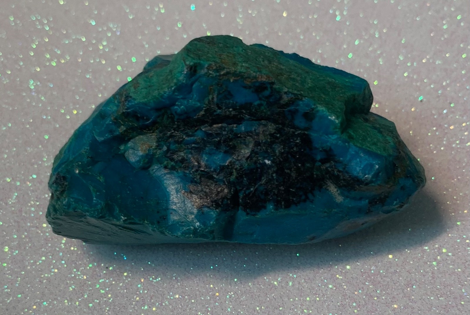 Chrysocolla BEAUTIFUL SPECIMEN TEAL TURQUOISE GREEN BLUE