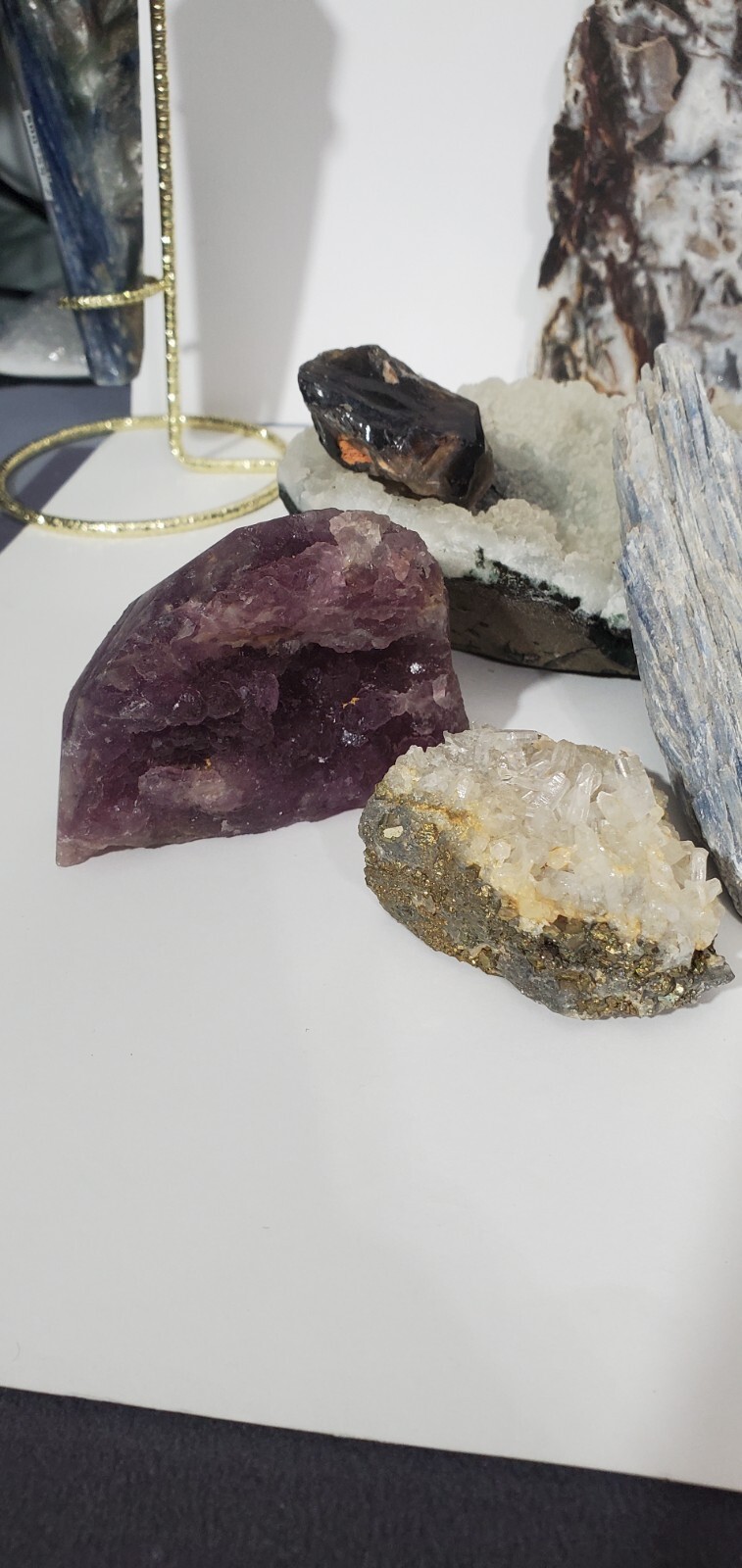 7 Raw Specimen Set – Rough Gemstones Assorted – Mixed Lot Healing Crystals Sp69