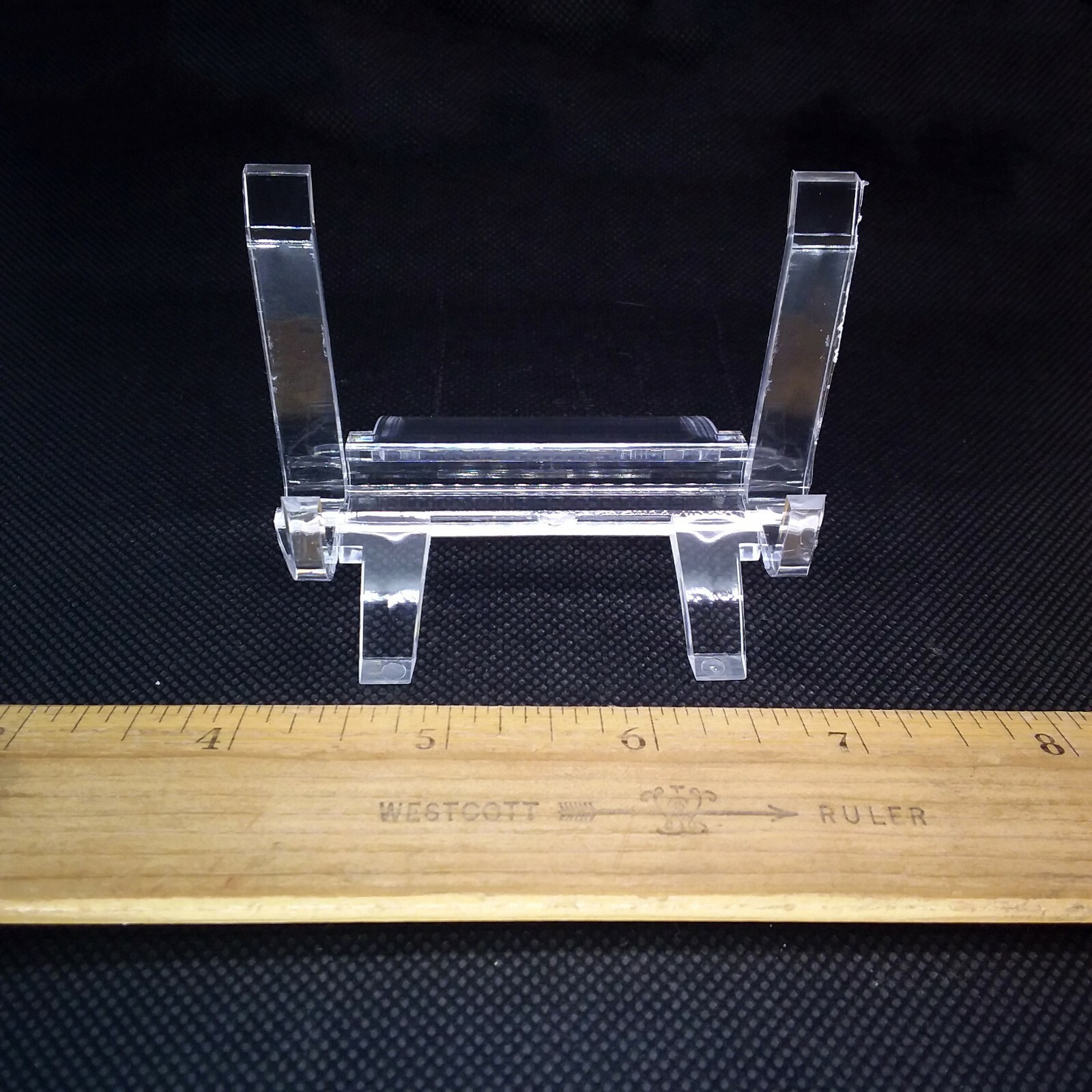 Easel stand, acrylic, slab stand, 3 inch, large, display stand, #O-206