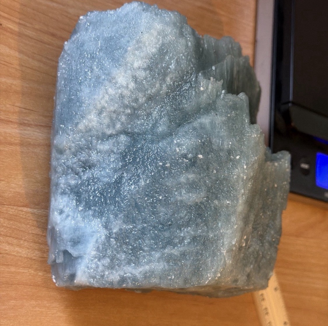 HUGE Raw Aquamarine Freeform 3.200kg