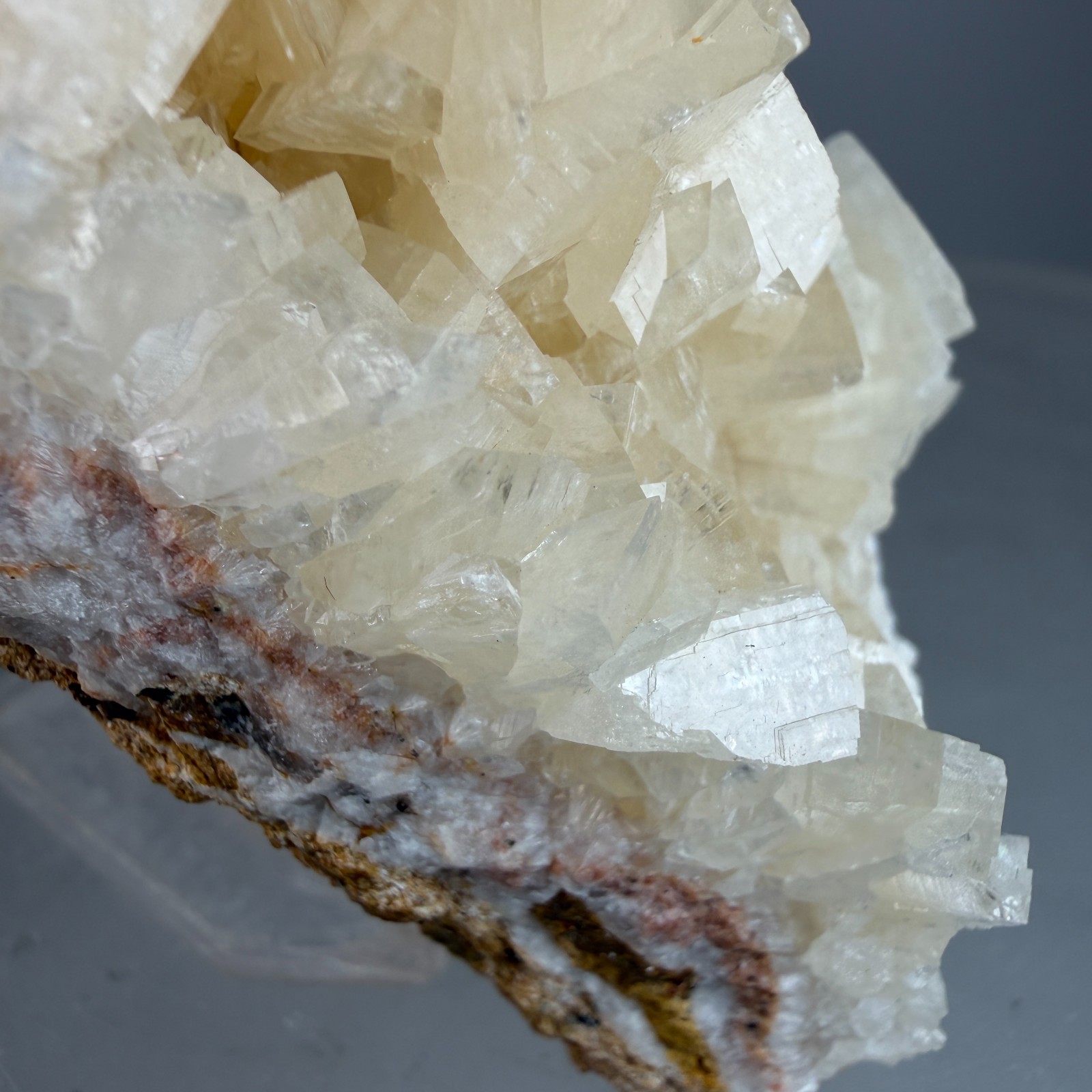 Fine Lustrous Smithsonite Crystal Group: Berg Aukas Mine, Otjozondjupa, Namibia