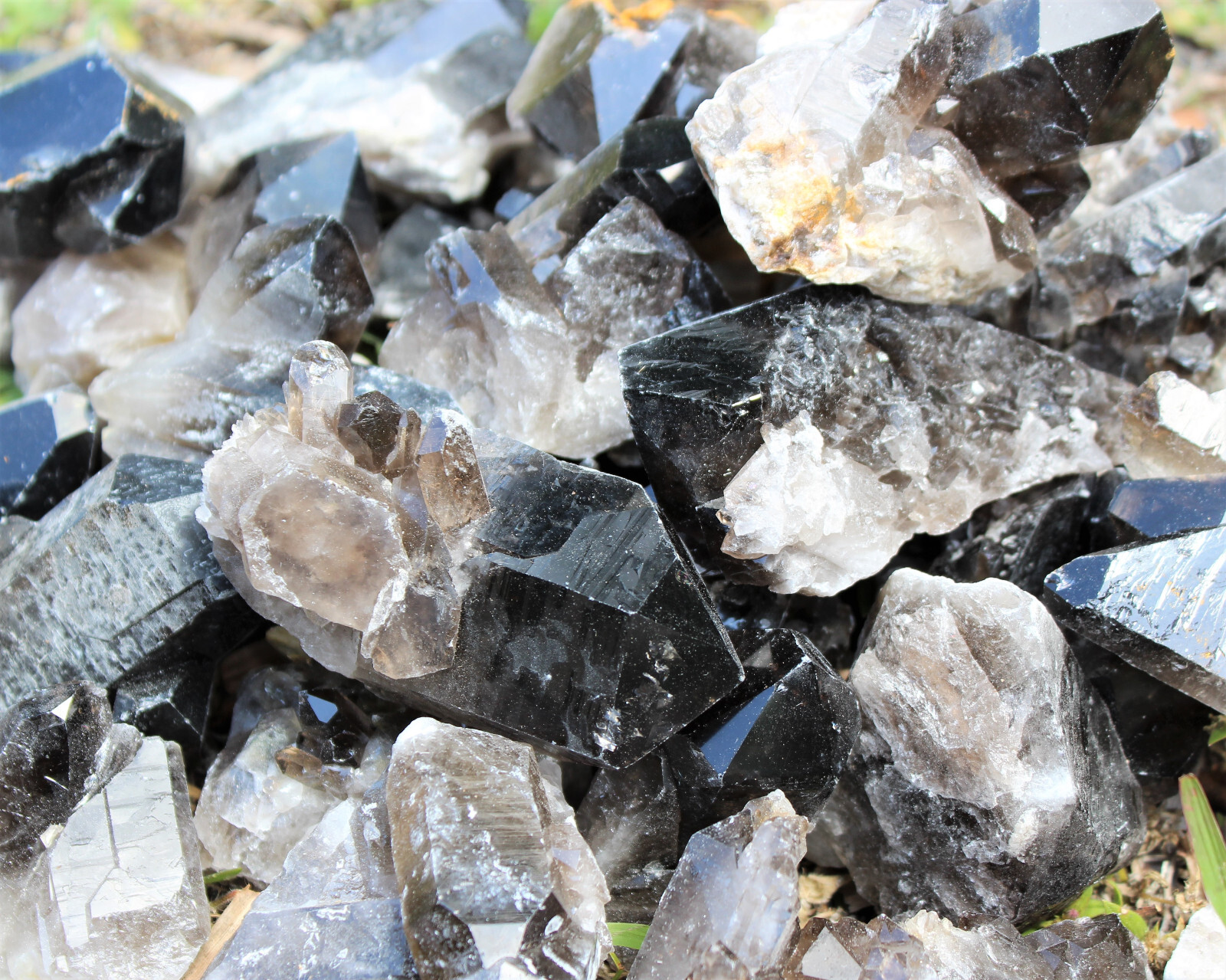 Smoky Quartz Crystal Clusters CLEARANCE Wholesale Lots (Smokey Quartz Cluster)