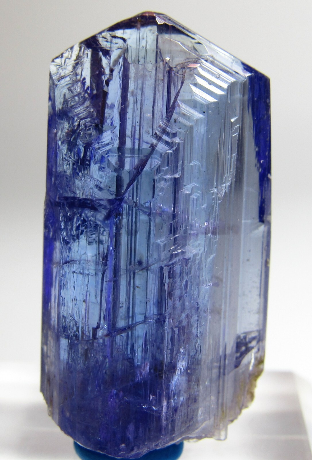 EXTRAORDINARY VIBRANT NEON PURPLE UNHEATED GEM TANZANITE CRYSTAL!!! TANZANIA