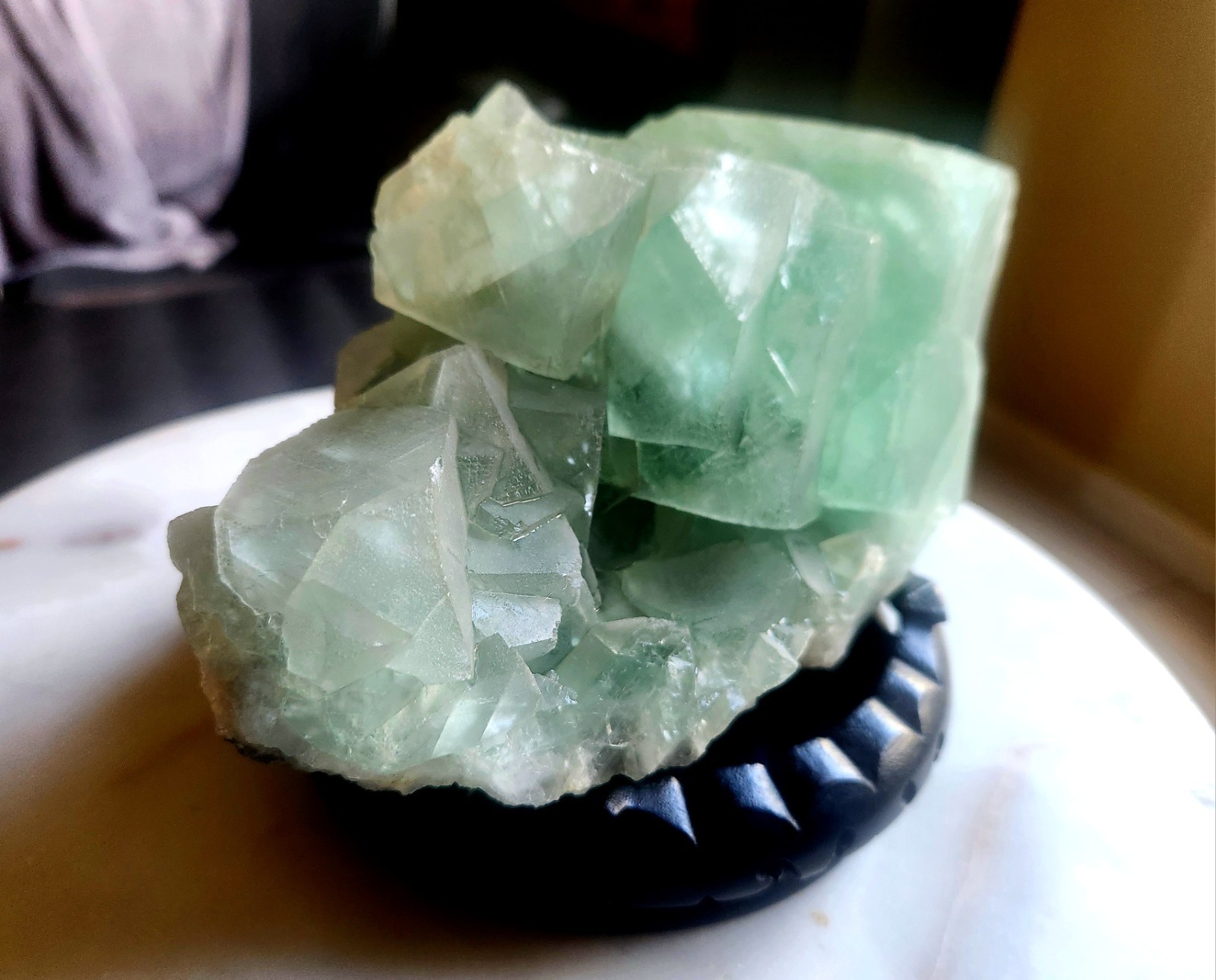 8 lb Cubic Flourite – Hardin County Cave-In Rock Specimen