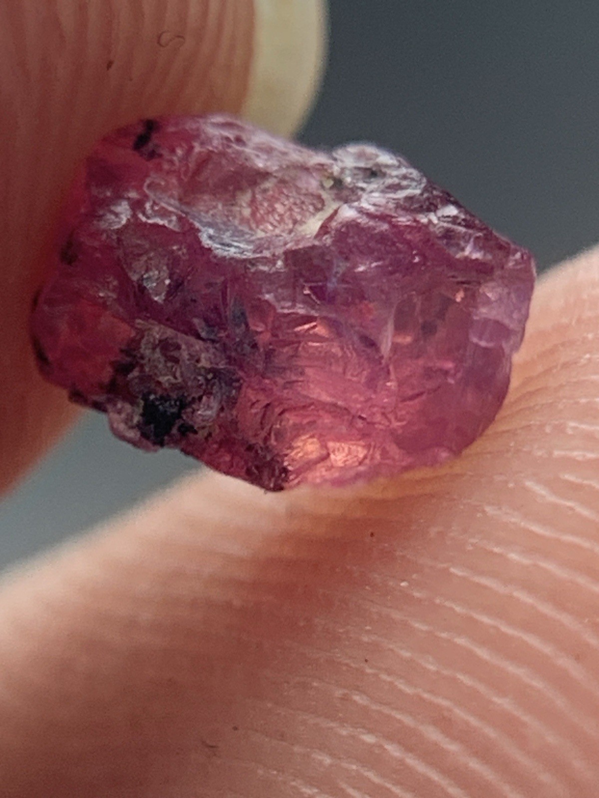 1.10 Crts Extremely Rare Stunning Facet Grade Pink & Blue Winza Sapphire @winza