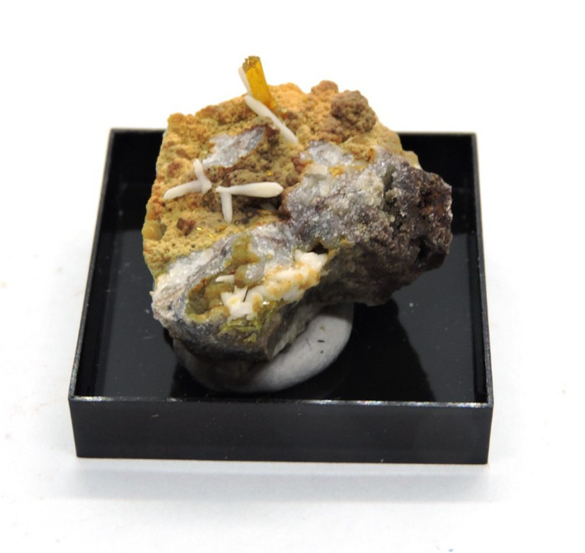 Legrandite with Smithsonite Mineral Specimen *Ojuela Mine, Mexico*