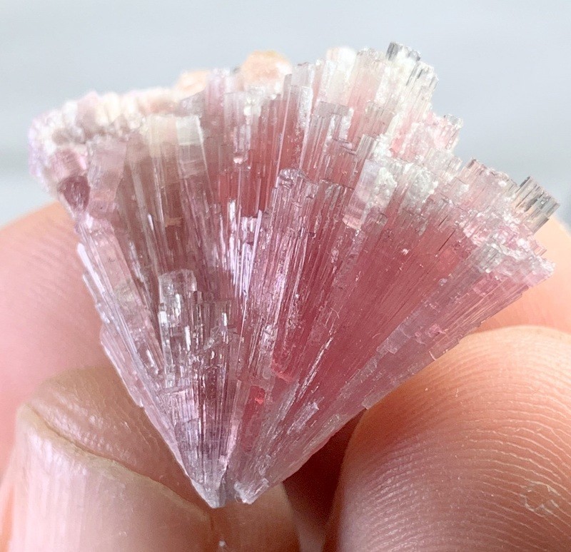 42 Carats beautiful Pink Tourmaline Crystals bunch Specimen from Afghanistan