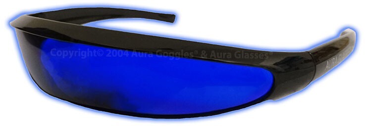 AURA GLASSES WIDE dicyanin style auras ghost goggles hunting reiki weird psychic