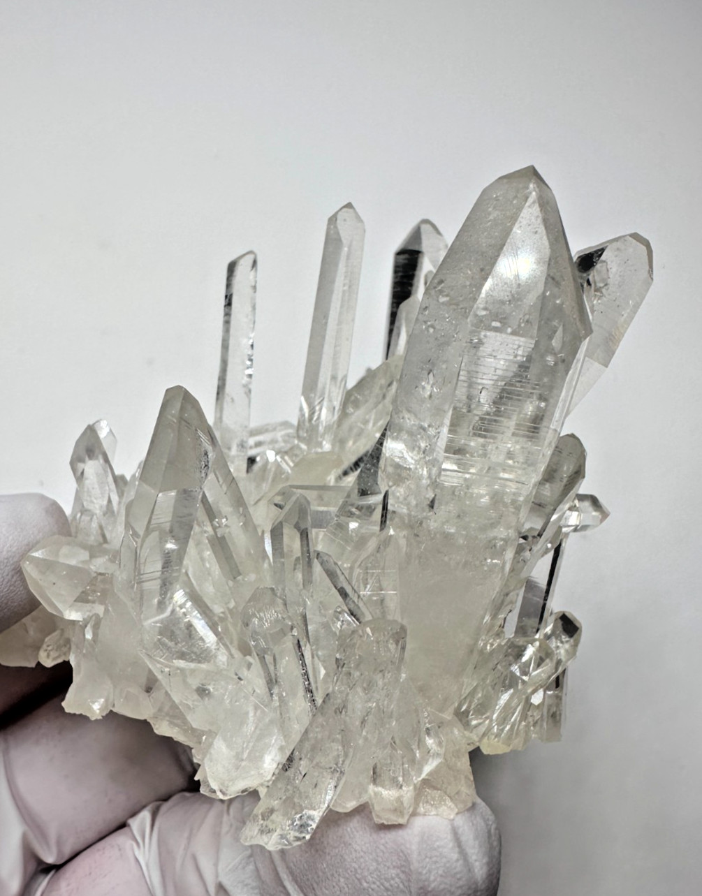 Top Quality Large Clear Arkansas Quartz Crystal Cluster