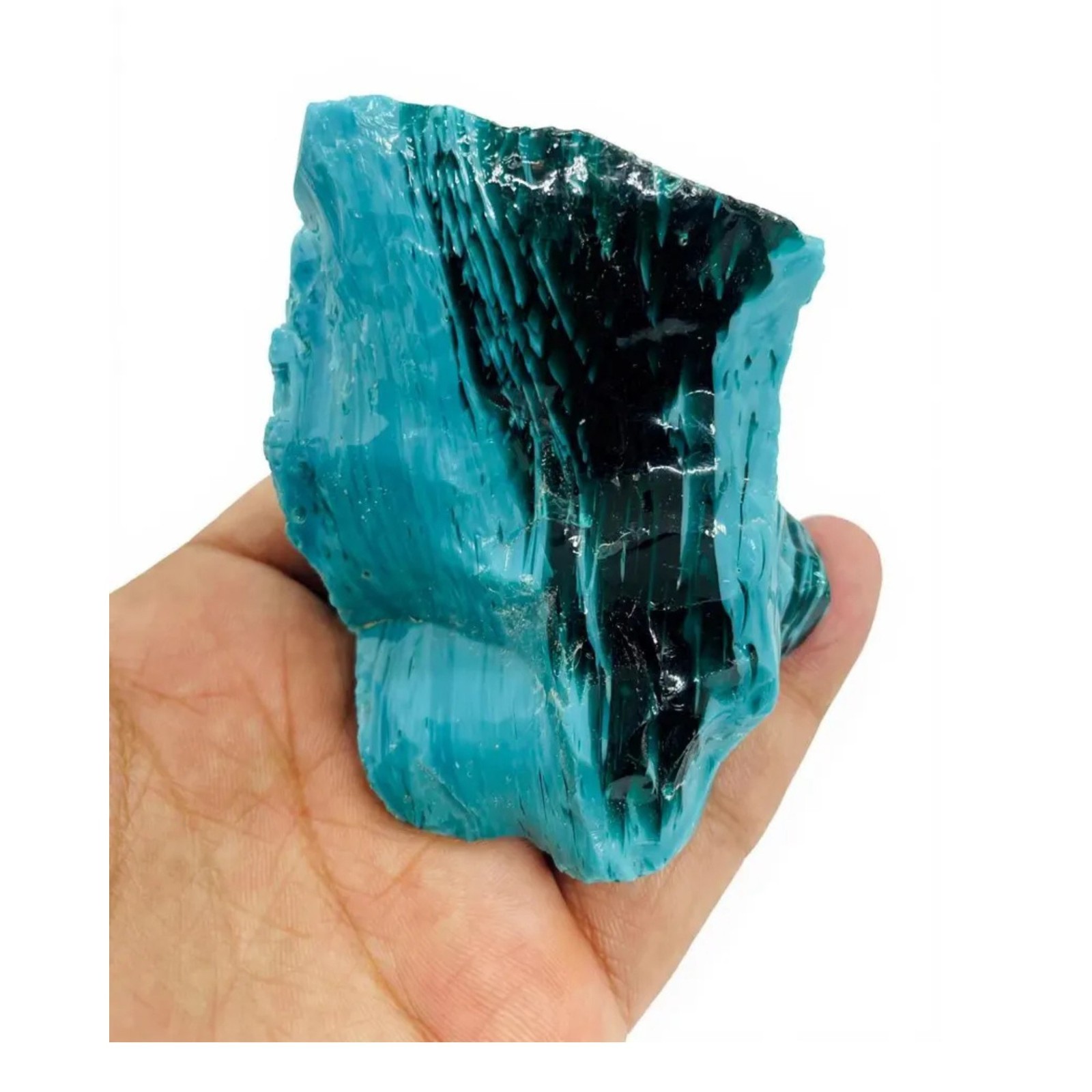 Turquoise Obsidian Rough Gemstone Natural Raw Healing Crystal 225-325CT