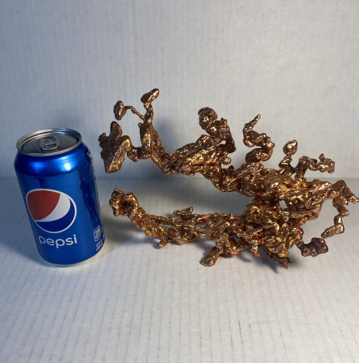 Copper Cluster 2 Lb 13.1 oz. 9 1/2″ x 6″ x 6 1/8″ Splash Specimen Michigan