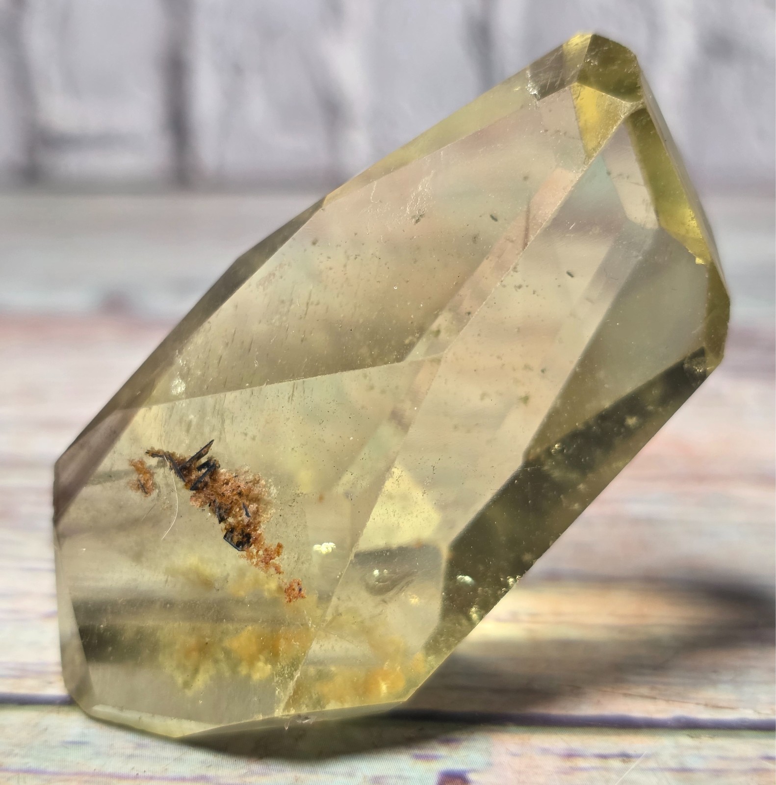 3 Piece Natural Quartz Crystal Specimen Lot Rutile Included Quartz Cluster