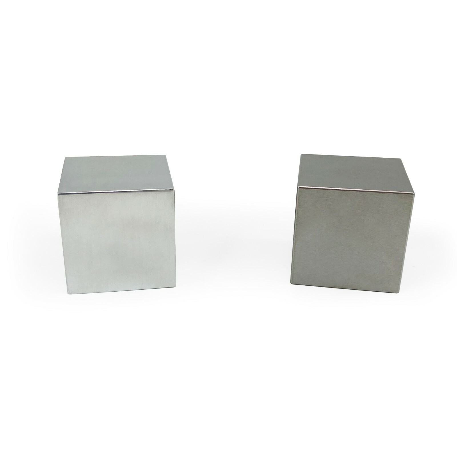 Tungsten and Aluminum 1.5″ Cube Set (OVER 1000 SOLD!)