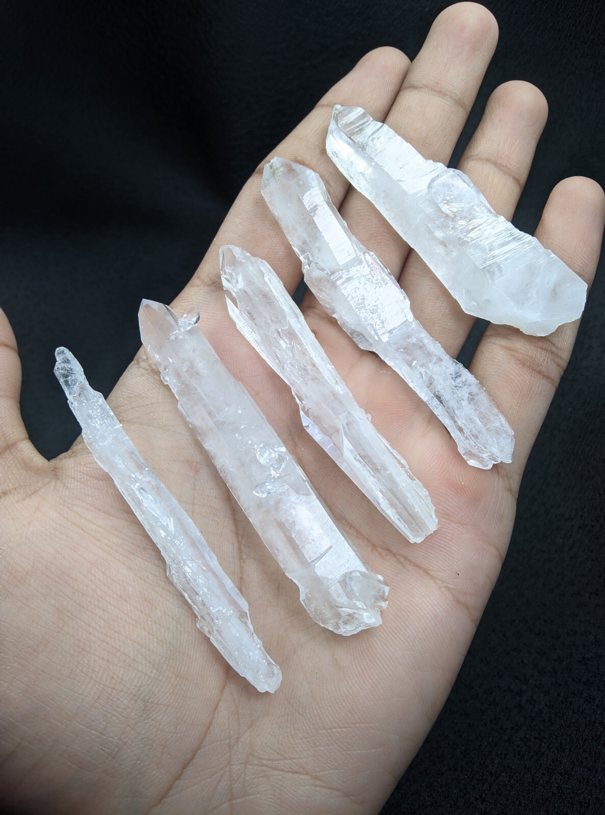Faden Quartz Crystals ( 5 Pieces Lot) From Balochistan Pakistan