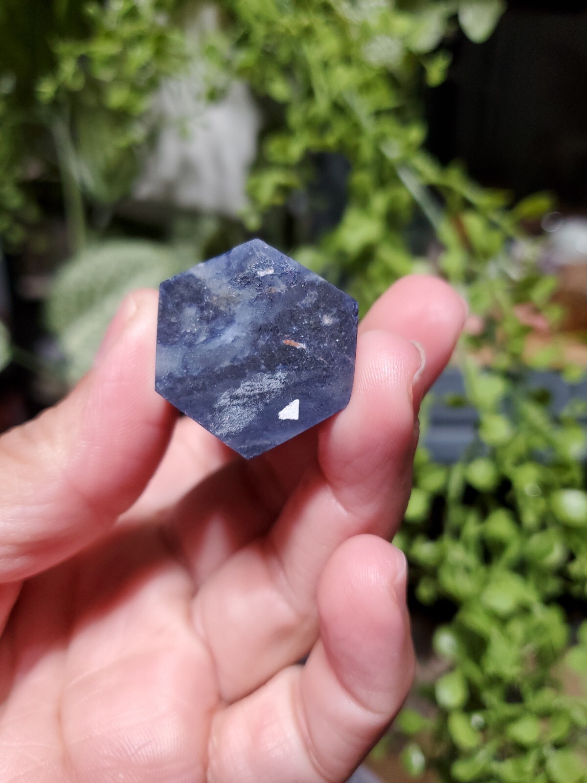Natural Sodalite Healing Crystal Wands Obelisk Reiki Tower 3.5″