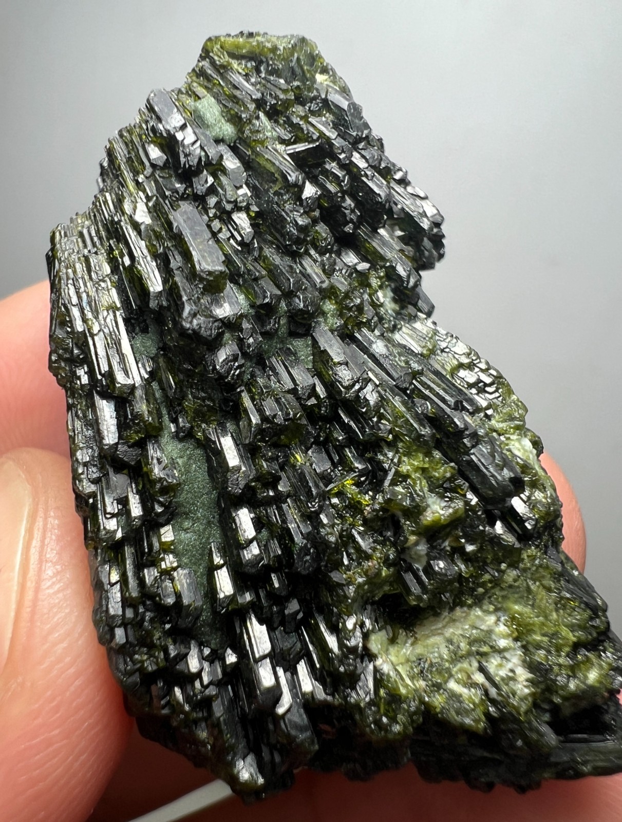 173 Natural Green Epidote crystal bunches from Balochistan Pakistan