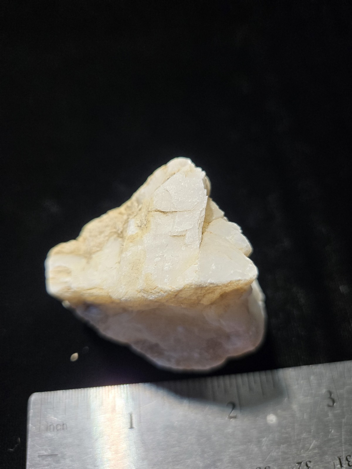 100g Milky White Feldspar Crystals Natural Specimen